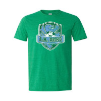 JH Rose Soccer Cotton Tee | Distressed Rose Soccer Crest | Multiple Colors