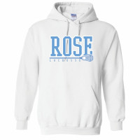 JH Rose Lacrosse | Cotton Hooded Sweatshirt | Word Logo | Multiple Colors