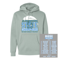 JH Rose Volleyball State Champions | Rampant State | Cotton Hooded Sweatshirt