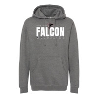 South Central Wrestling | Falcon Word Logo | Cotton Hooded Sweatshirt