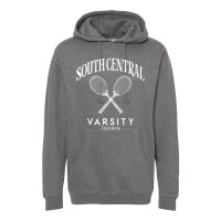 South Central Tennis | Crossed Rackets Logo | Cotton Hooded Sweatshirt