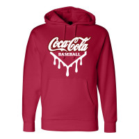 Coke Baseball | Drip Logo | Independent Cotton Hoodies