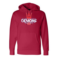 Darnestown Swim Team | Block Log Logo | Cotton Hoodie