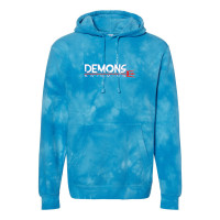 Darnestown Swim Team | Word Log Logo | Unisex Midweight Tie-Dyed Hooded Sweatshirt