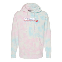 Darnestown Swim Team | Word Log Logo | Unisex Midweight Tie-Dyed Hooded Sweatshirt