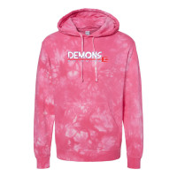 Darnestown Swim Team | Word Log Logo | Unisex Midweight Tie-Dyed Hooded Sweatshirt