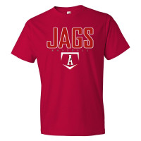 E B Aycock Baseball Cotton Tee | Jags Logo | Multiple Colors