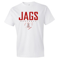 E B Aycock Baseball Cotton Tee | Jags Logo | Multiple Colors