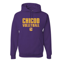 Chicod Volleyball | Cotton Hooded Sweatshirt | Multiple Colors