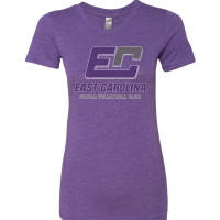 ECJVC Distressed Logo Triblend T-Shirt | Multiple Colors | Sizes for Whole Family
