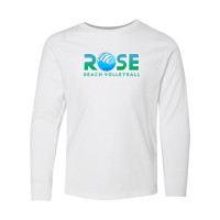 Rose Beach | Long-Sleeve Cotton Tee