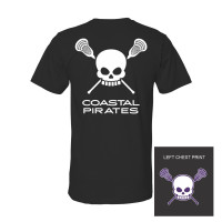 Coastal Pirates Lacrosse | Cotton Tee