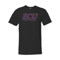 ECU Club Softball | Slant Logo | Multiple Colors