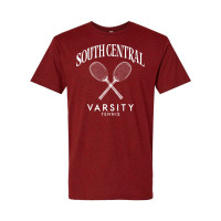 South Central Tennis | Crossed Rackets Logo | Cotton Tee