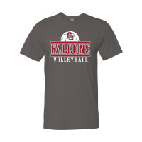 South Central Volleyball | Falcons Volleyball Logo | Cotton Tee