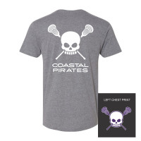Coastal Pirates Lacrosse | Cotton Tee