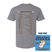 C&C Baseball Basic Cotton Tee | 2026 Concert Dates Logo | Multiple Colors
