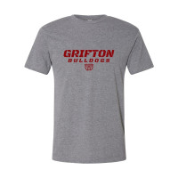 Grifton Bulldogs | Slant Print | Cotton Tee | Multiple Colors