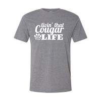 GR Whitfield | Cougar Life | Cotton Tee | Multiple Colors & Design Option