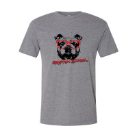 Grifton School | Bulldog Glasses Design |  Cotton Tee | Multiple Colors