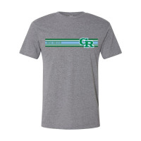 JH Rose Soccer Cotton Tee | GR Retro Stripes Logo | Multiple Colors