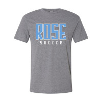 JH Rose Soccer Cotton Tee | Rose Soccer Word Logo | Multiple Colors