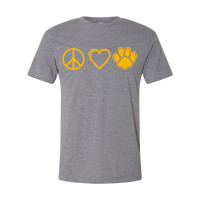 Sugg Bundy Elementary Cotton Tee | Peace, Love, Paw | Multiple Colors