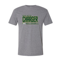 Ayden-Grifton Volleyball | Charger Word Logo | Cotton Tee