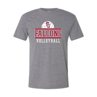 South Central Volleyball | Falcons Volleyball Logo | Cotton Tee
