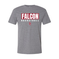 South Central Basketball | Falcon Word Logo | Cotton Tee