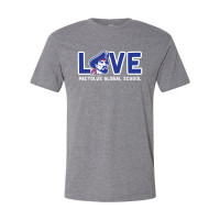 Pactolus Global | Love Design | Short-Sleeve Cotton Tee