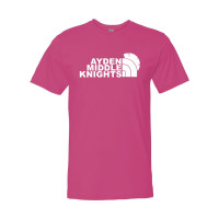 Ayden Middle | Ayden Middle Knights Logo |Cotton T-Shirt | Multiple Colors