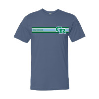 JH Rose Soccer Cotton Tee | GR Retro Stripes Logo | Multiple Colors