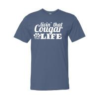 GR Whitfield | Cougar Life | Cotton Tee | Multiple Colors & Design Option