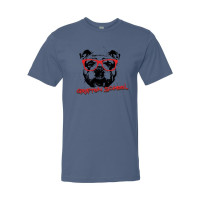 Grifton School | Bulldog Glasses Design |  Cotton Tee | Multiple Colors