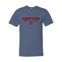 Grifton Bulldogs | Slant Print | Cotton Tee | Multiple Colors