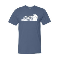 Ayden Middle | Ayden Middle Knights Logo |Cotton T-Shirt | Multiple Colors