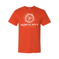 North Pitt Volleyball | Spark Logo | Cotton T-Shirt | Multiple Colors | Sizes for Whole Family