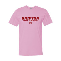 Grifton Bulldogs | Slant Print | Cotton Tee | Multiple Colors