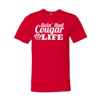 GR Whitfield | Cougar Life | Cotton Tee | Multiple Colors & Design Option