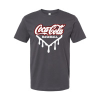 Coke Baseball | Drip Logo  | Cotton T-Shirt