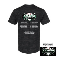 EC Auto | 2026 Roster | Cotton Tee | Sizes Whole Family