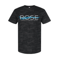 JH Rose Swimming | Rose Wave Logo | Cotton Tee | Multiple Colors