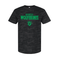 Greenville Wolverines | Cotton Tee | Word Logo
