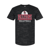 South Central Volleyball | Falcons Volleyball Logo | Cotton Tee