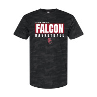 South Central Basketball | Falcon Word Logo | Cotton Tee
