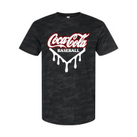Coke Baseball | Drip Logo  | Cotton T-Shirt