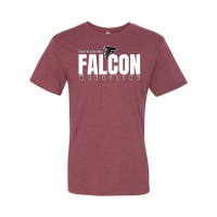 South Central Wrestling | Falcon Word Logo | Cotton Tee