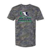 AG Cox Middle | Cotton T-Shirt | Pixel Flag