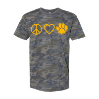 Sugg Bundy Elementary Cotton Tee | Peace, Love, Paw | Multiple Colors